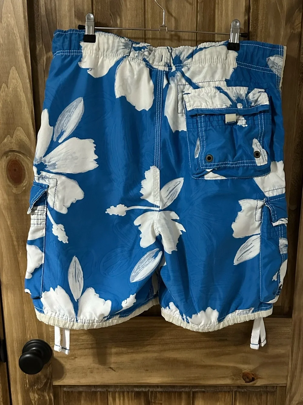 Vintage Y2K Abercrombie & Fiitch Tugger Cargo Swim Trunks Size XL